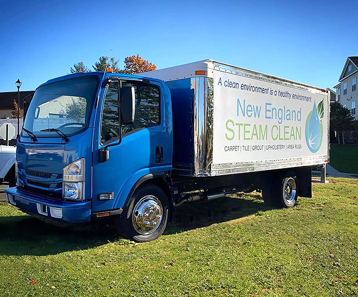 New England Steam Clean - Pick-up and Delivery Truck